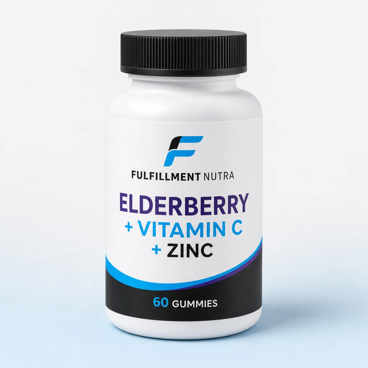 Elderberry + Vitamin C + Zinc — 60 Gummies