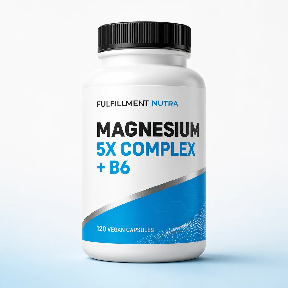 Magnesium 5X Complex + B6 — 120 Vegan Capsules